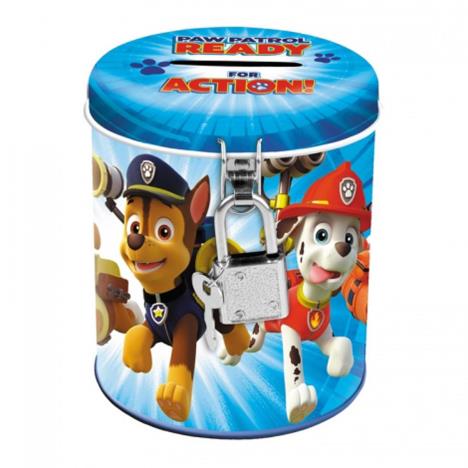 Paw Patrol Metal Money Box with Lock £2.99